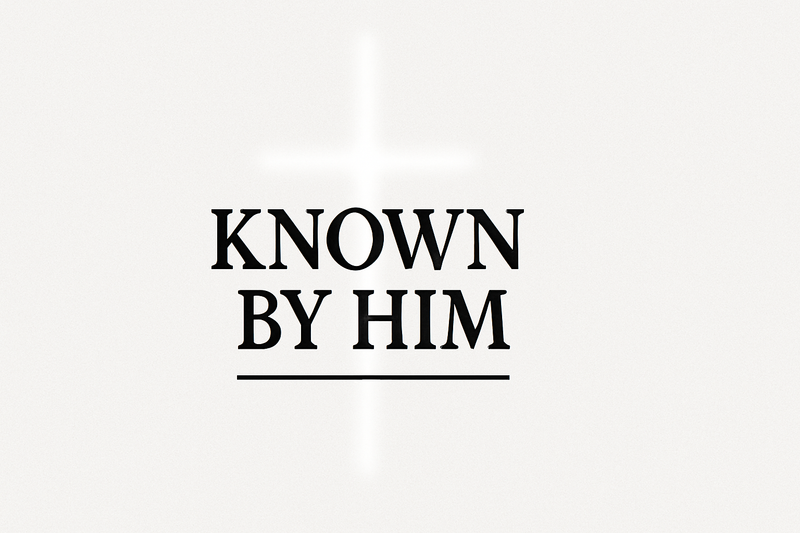 To Be Known by Him