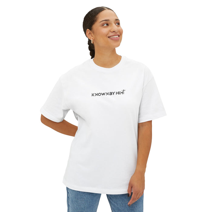 Known by Him Oversized Boxy Tee — Classic Logo