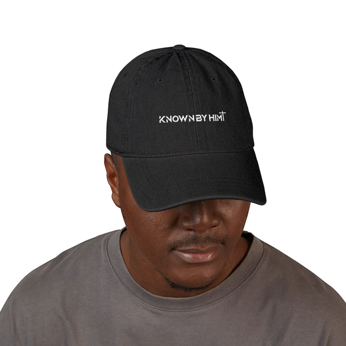 Known by Him Denim Cap — Classic Logo
