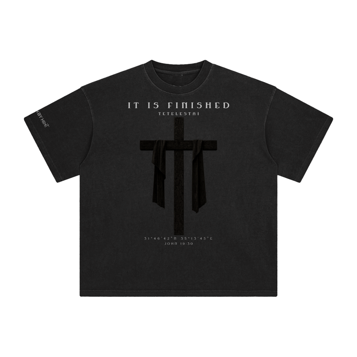 It Is Finished — Enzyme Washed Tee