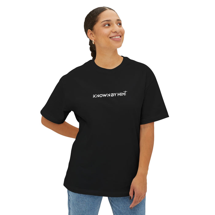 Known by Him Oversized Boxy Tee — Classic Logo