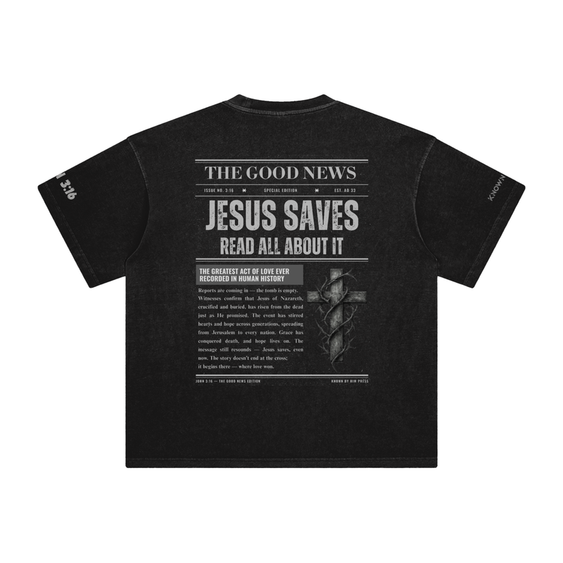 The Good News — Enzyme Washed Tee