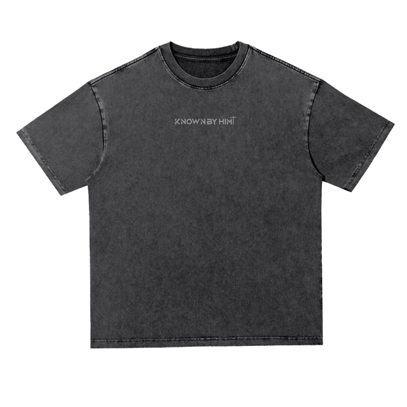 Enthroned — Snow Washed Heavyweight Oversize Tee
