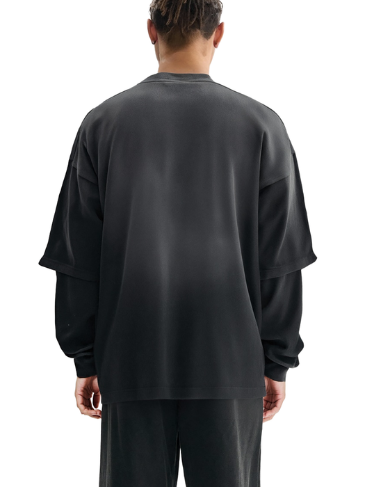 Known by Him Sunfade Hand-Frayed Tee — Classic Logo